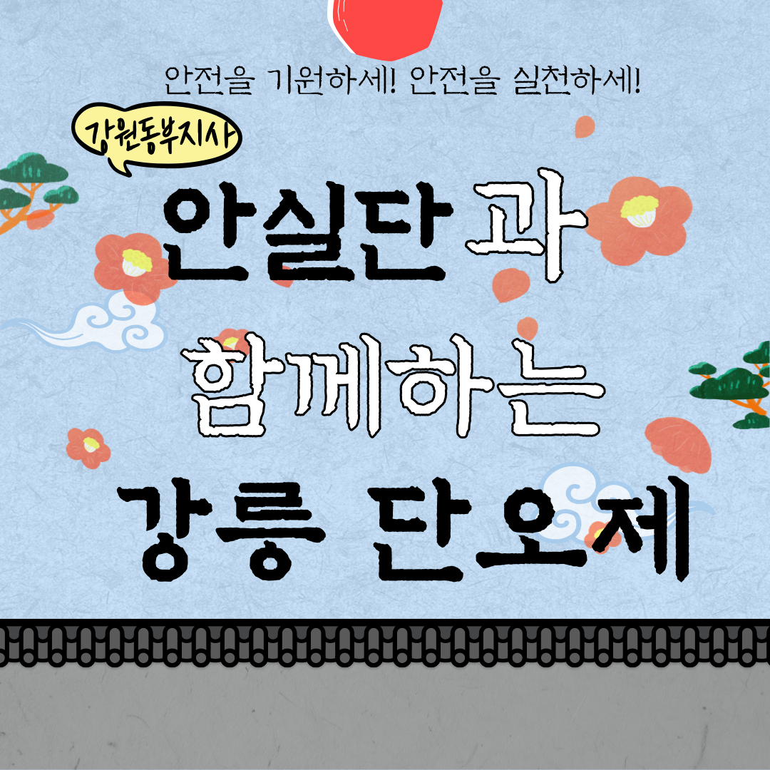 [강릉] 안전문화 실천추진단, 단오제 행사장에서 안전캠페인 전개