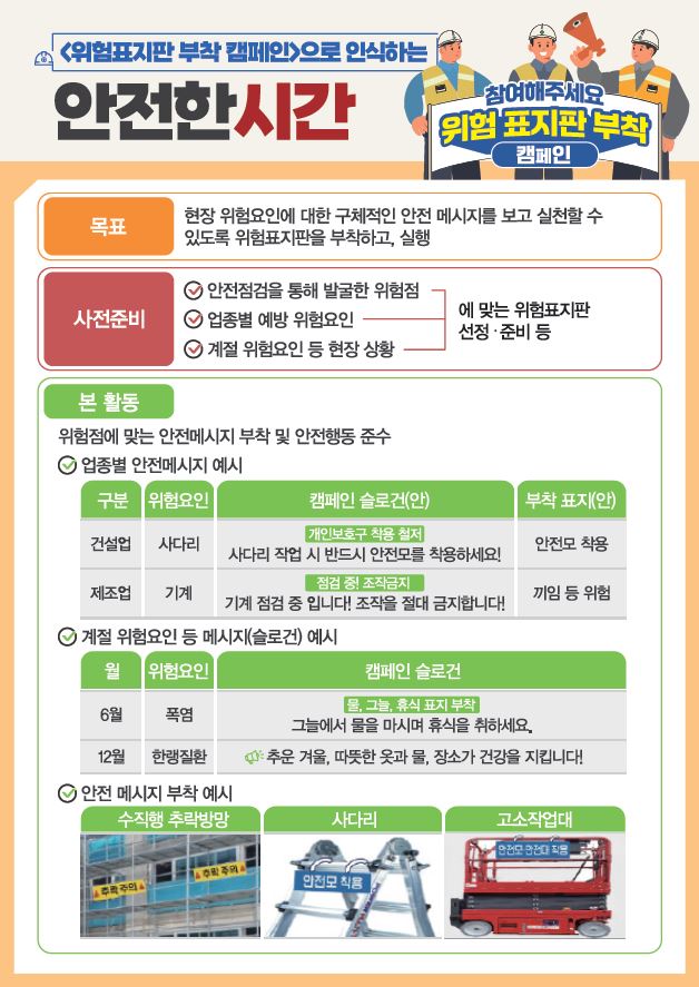 [서울] 사망사고 예방 특별 강조주간(안전한 시간) 안내