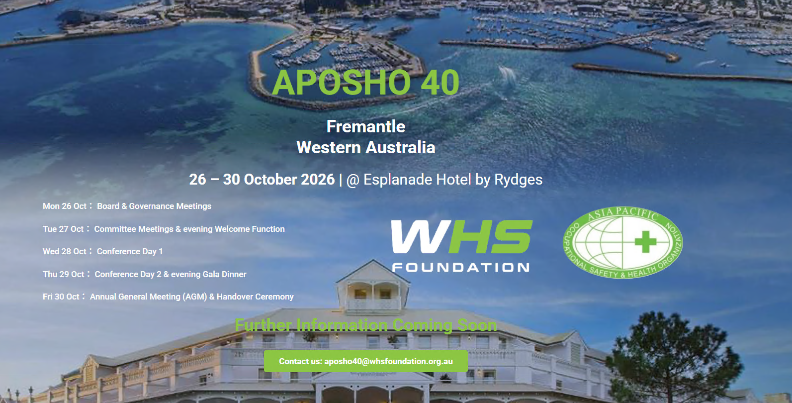 APOSHO 40 Conference Poster